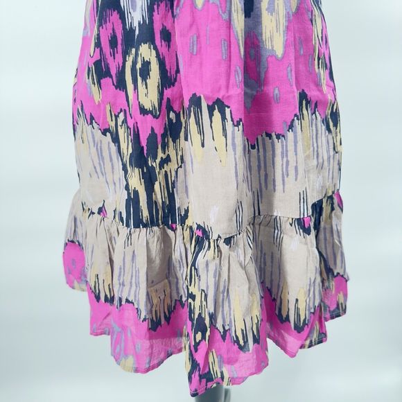 BCBG Max Azria A-Line Dress Women's Size Small Colorful Mini Dress - Picture 13 of 14